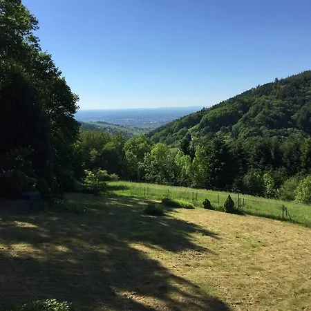 Panorama Loft Im Schwarzwald Mit Spektakulaerer Aussicht, 3 Schlafzimmer, Direkt Am Waldrand, Grosser Garten, Nahe Baden-baden Bühlertal